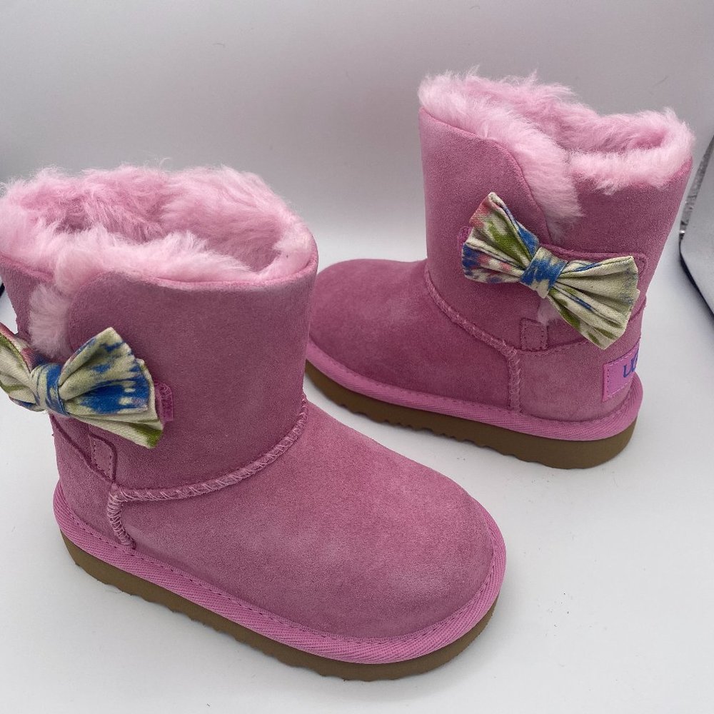 UGG Kids Kenzie Tye Dye Bow